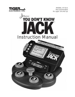 Instruction Manual
