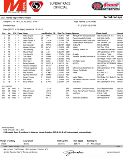 6a - SEDiv SCCA