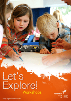 Let`s Explore! - Potential Plus UK