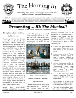 Presenting&hellip; HI: The Musical!