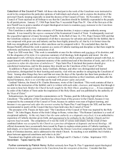 Catechism of the Council of Trent: All those who had