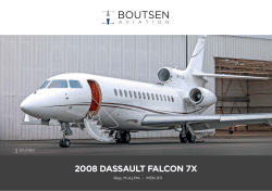 2008 dassault falcon 7x