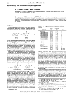 Spectroscopy and Structure of 2-Hydroxyqulnoline