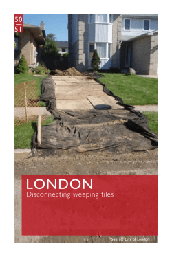Cities adapt: London, Ontario