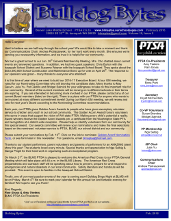2/1/2016 222 Oc2007 - Beaver Lake Middle School PTSA