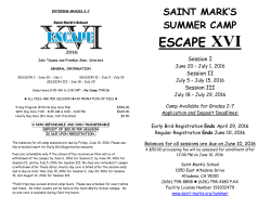 grades 2-7 - Saint Mark`s School