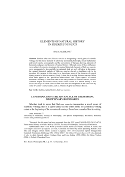 - Philsci