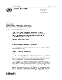 General Assembly - the United Nations