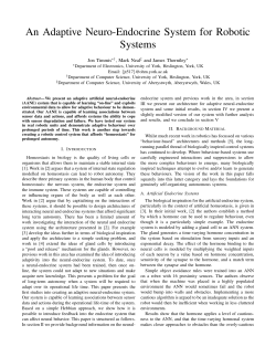 An Adaptive Neuro-Endocrine System for