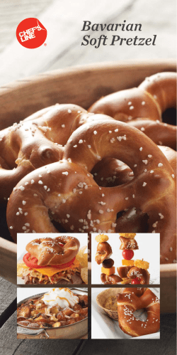 Bavarian Soft Pretzel