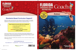 Developed in Consultation with Florida Educators