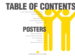 2014 Oklahoma Research Day Abstracts - UCO