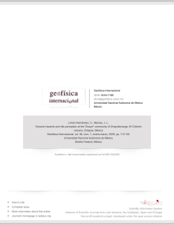 community of Chapultenango: El Chich&oacute;n volcano, Chiapas