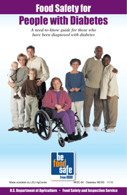 Food Safety for People With Diabetes