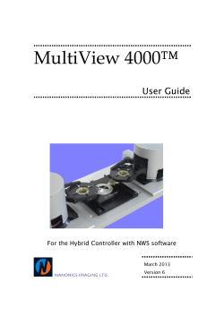 MultiView 4000 User Guide