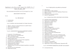 The Government Budgeting and Accountability