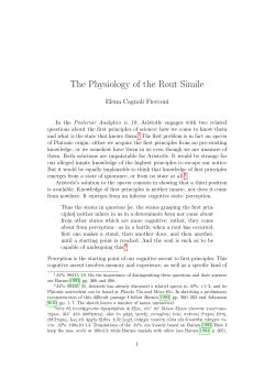 The Physiology of the Rout Simile