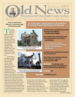 2002 Newsletter.pmd - Currituck Beach Lighthouse