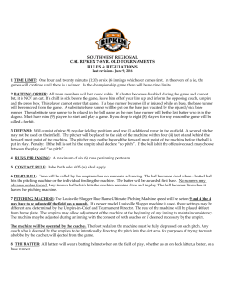 SOUTHWEST REGIONAL CAL RIPKEN 7