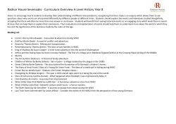 Curriculum Overview History Y8 2016 (1)