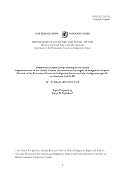 Papers submitted by Ms. Sheryl Lightfoot