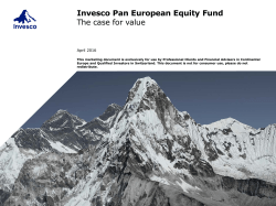 Invesco Pan European Equity Fund