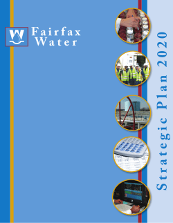 Fairfax Water Strategic Plan 2020