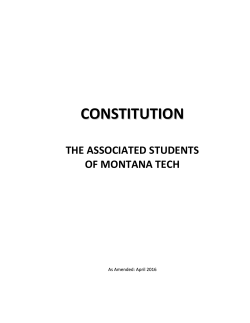 ASMT Constitution revised April 2016