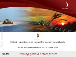 For personal use only