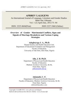 afrrev laligens - international association of african researchers and