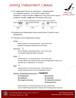An independent clause can stand alone &ndash; independently &ndash; as a