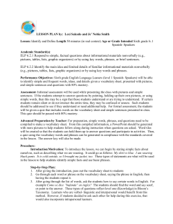 ELP 6.2.1 Respond to simple, factual questions about informational