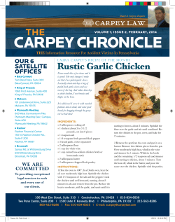 carpey chronicle
