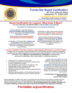 Board Certification for Lawyers: What Does It Mean?