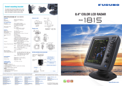 Model1815_E_161216 - FURUNO DEUTSCHLAND GmbH