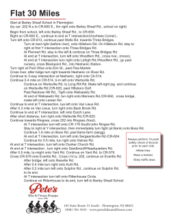 Flat 30 Miles - petesbikeandfitness.com