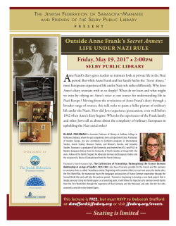 to the flyer. - Friends of the Selby Public Library