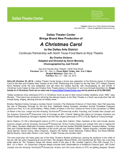 A Christmas Carol - Dallas Theater Center