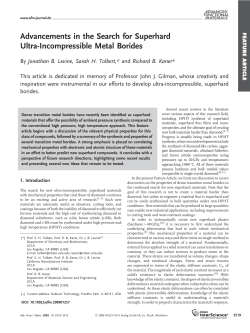 Advancements in the Search for Superhard Ultra