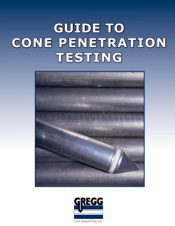 guide to cone penetration testing