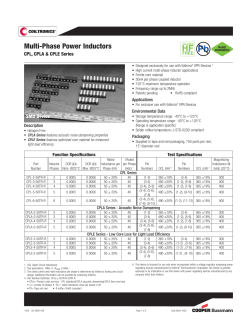CPL/CPLA/CPLE - Cooper Bussmann