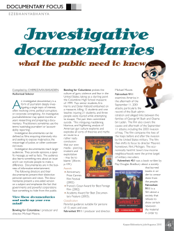 documentary focus - Western Cape Government