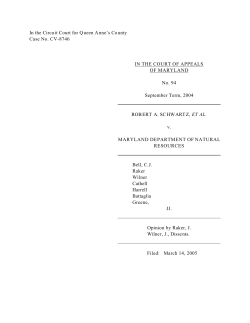 94/04 - Maryland Courts