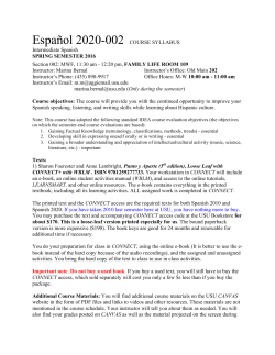 2020 syllabus spring 2016 Marina Bernal section