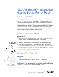 SMART Board Interactive Display Frame Pencil Pack