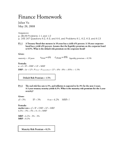 Finance Homework
