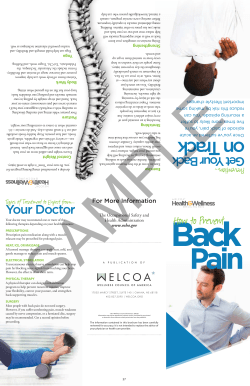 Back - Welcoa