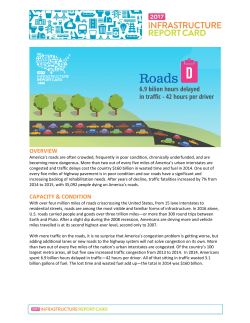 Roads Report - Infrastructure Report Card