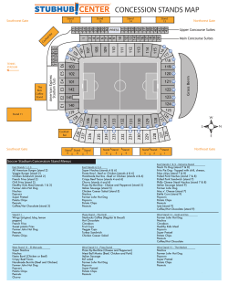 CONCESSION STANDS MAP
