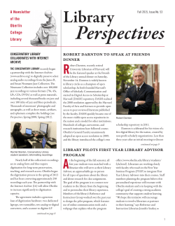 Fall 2015 - Oberlin College